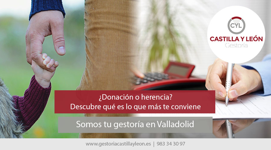 Qué es mejor entre donación y herencia